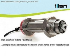 Insertion Turbine Flow Meters