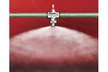 EXAIR 二流體霧化噴嘴提供 360 度覆蓋 Atomizing Spray Nozzle Provides 360 Degree Coverage EXAIR 二流體霧化噴嘴提供 360 度覆蓋 Atomizing Spray Nozzle Provides 360 Degree Coverage